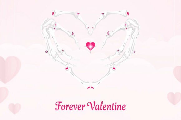 Download Forever Valentine Gothic Illustration - Premium Resources