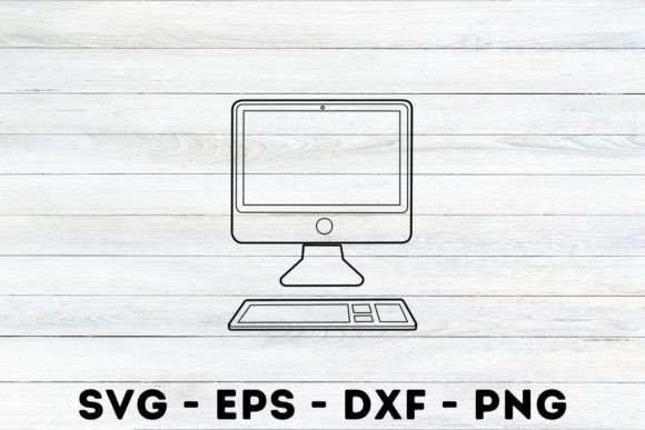 Download Computer Silhouette Svg - Computer Collection